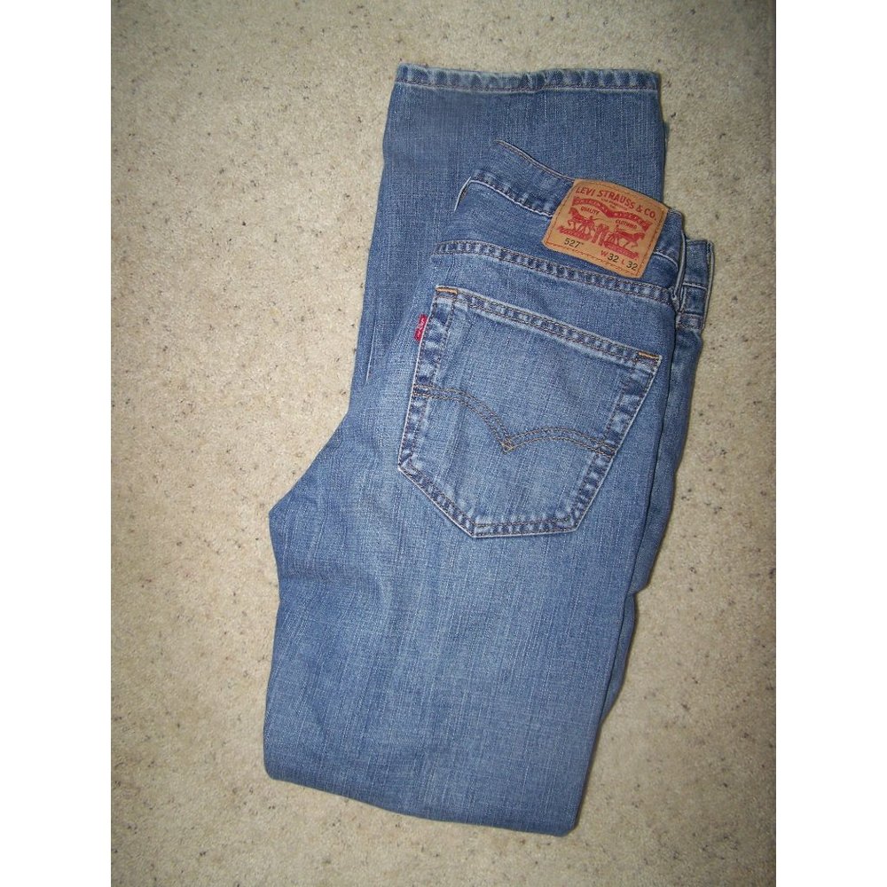 Levi 527 Blue Jeans Men's 32 x 32 Straight Leg